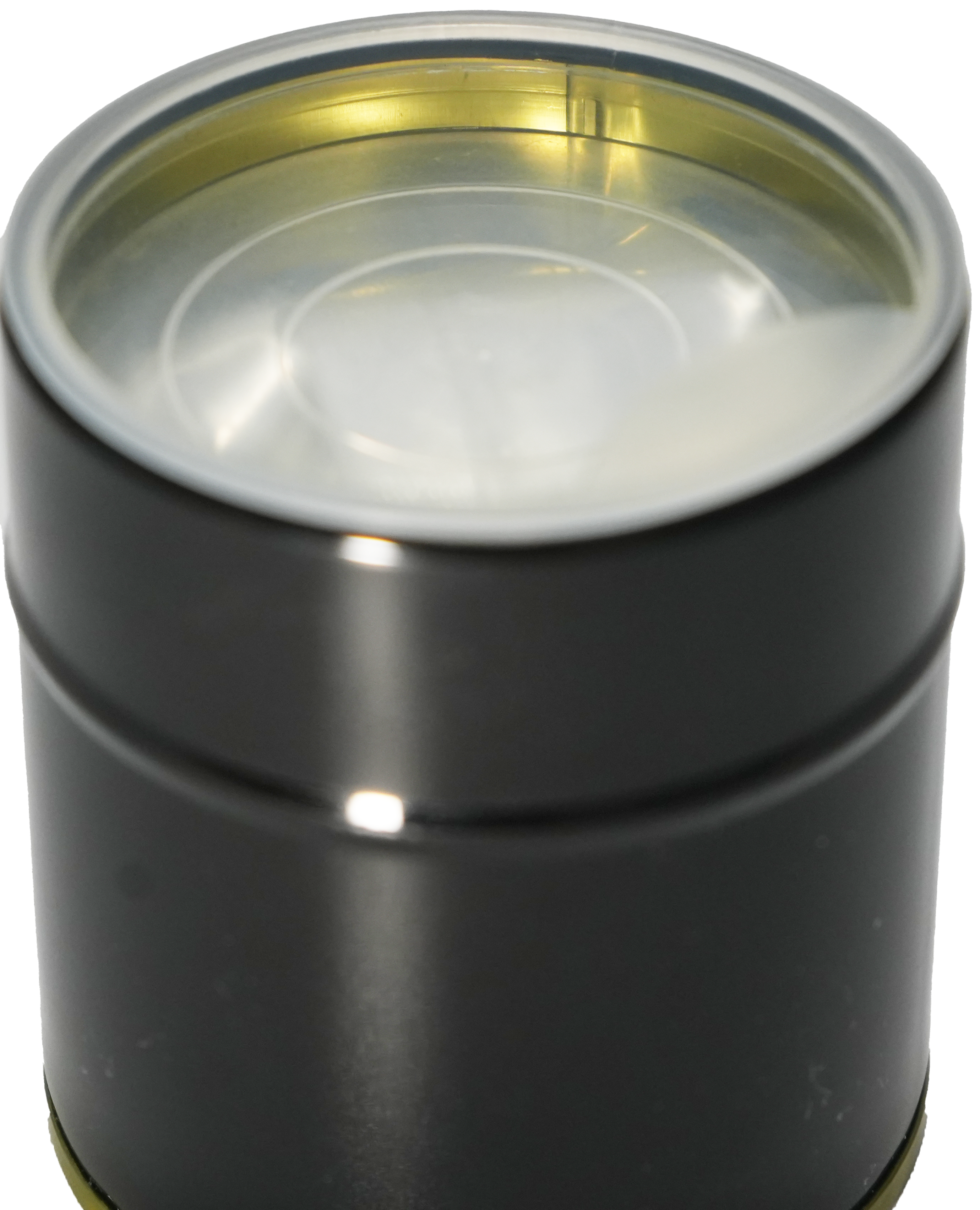 Tin with inner lid